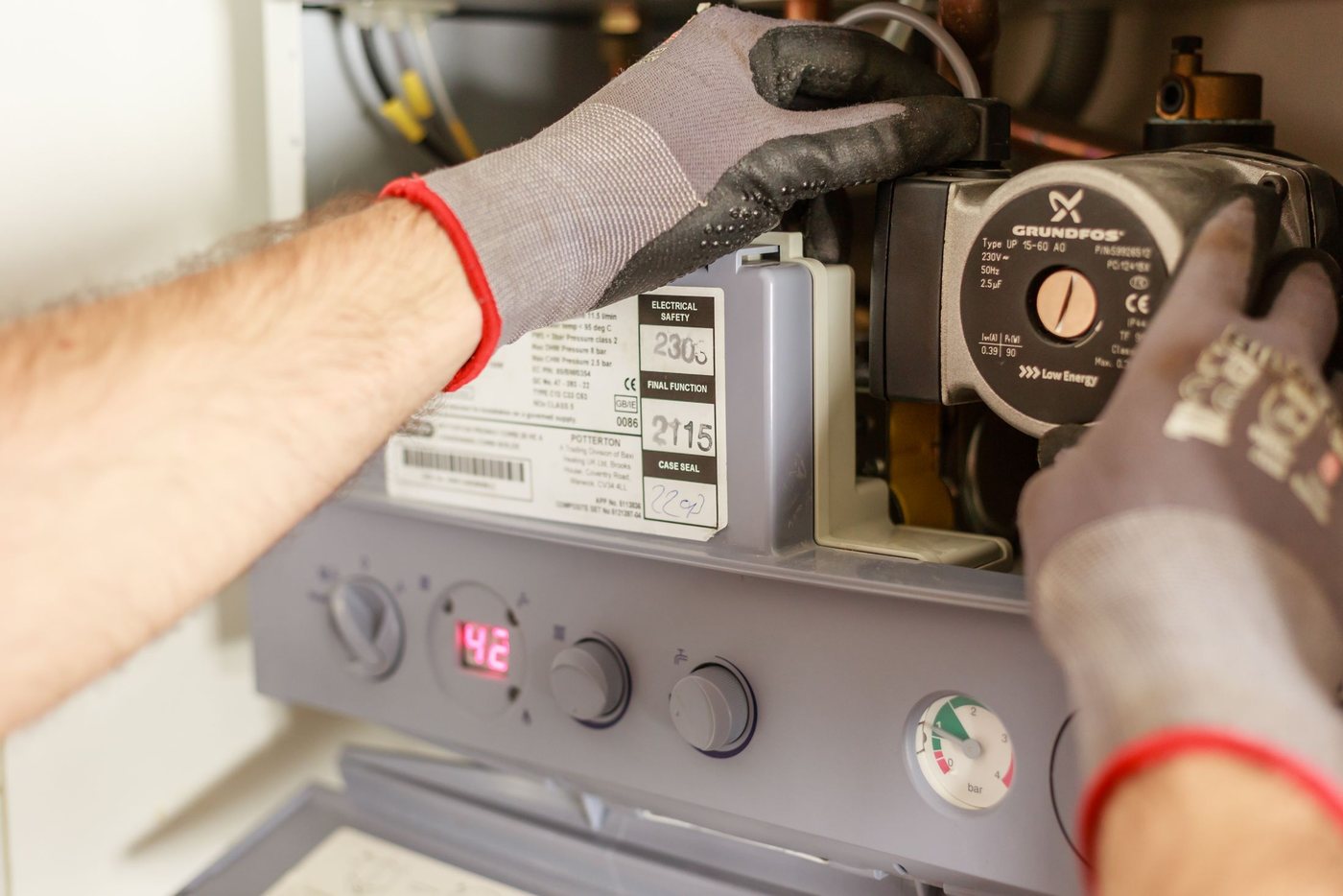 A boiler past saving, replaced and explained
